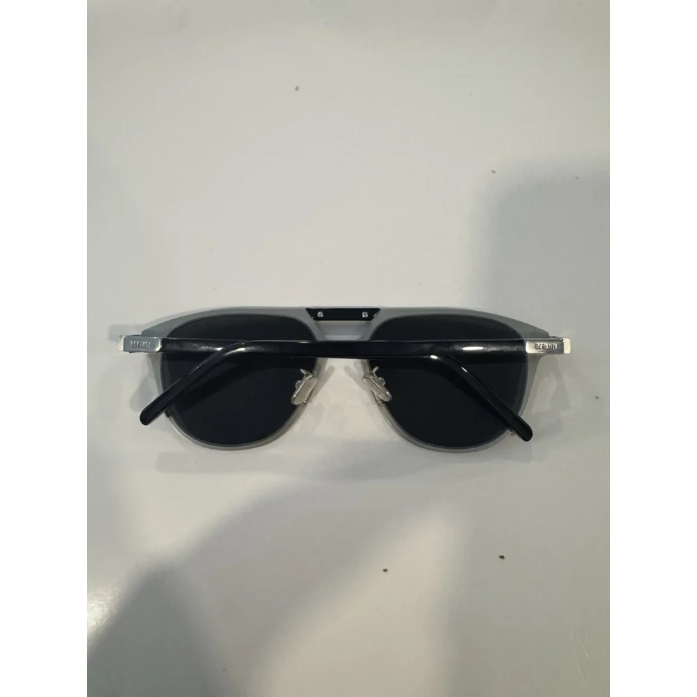 Berluti Paris BL40008U Scritto Acetate Silver Sunglasses Men's